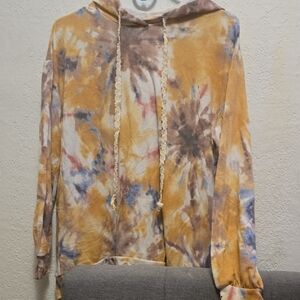 White Birch Multicolor Tie-Dye Hoodie